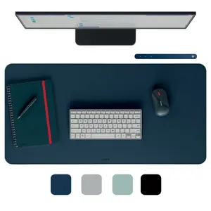 Desk mat LEITZ Large Desk Mat, PVC, Dark Blue, 400 x 800 x 2 mm