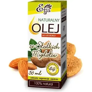 Carrier oil Etja Sweet Almond Oil 50 ml (cosmetic-grade, natural oil for skin and hair)