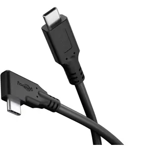 USB‑C to USB‑C data cable WENTRONIC 79431, 2 m, 40 Gbit/s, black