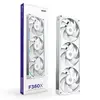 NZXT F360X 120 mm korpusa ventilators Photo 2