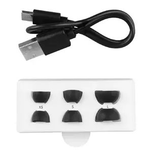 Bezvadu auss iekšējie Austiņas Audiocore AC591 PRO — hibrīds ANC, ENC, 6 mikrofonu, USB‑C uzlāde, līdz 9 h atskaņošana, savietojamas ar Tuya, melnas