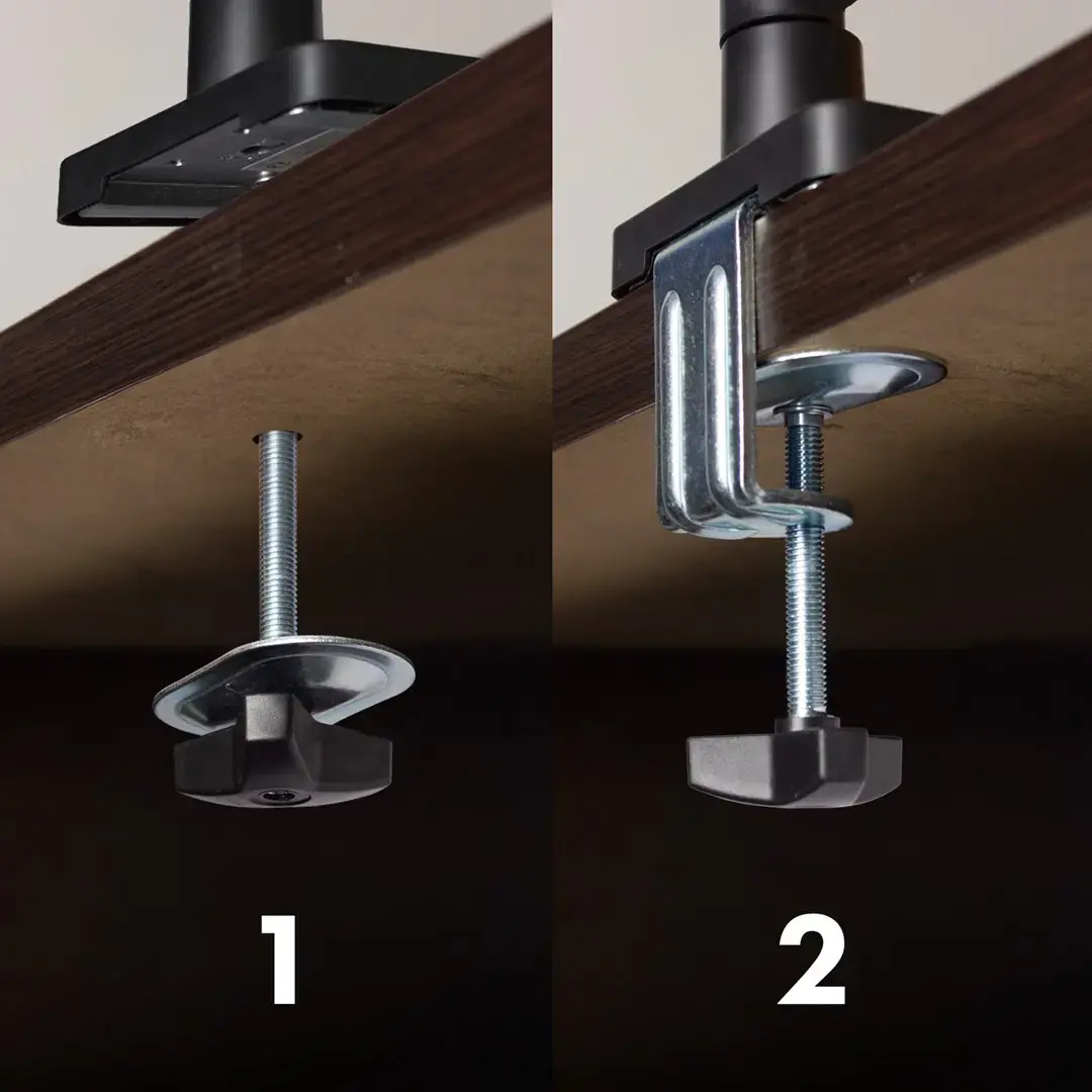 Monitor mount MACLEAN MC-134 dual-arm for 2 monitors Photo 12