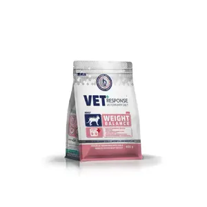 Wet cat food Vet Response Weight-Balance 400 g — veterinary complete diet for adult cats, chicken, 38% protein, 8% fat, 10% crude fiber