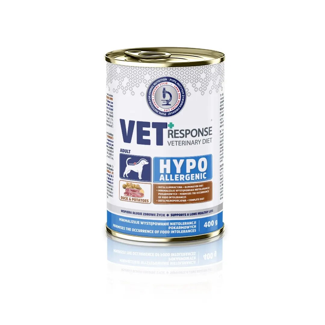 Mitrs suņu barības Vet Response Hypoallergenic