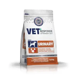 Dry dog food Vet Response Urinary 1.6 kg — veterinary diet for urinary support, turkey flavor, 20% protein, 16% fat