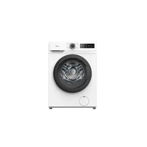 Стиральная машина с фронтальной загрузкой Midea MF110W70B/W-HR — 7 кг, 1200 об/мин, класс A, 60×40 см, LED-дисплей, пар, белая