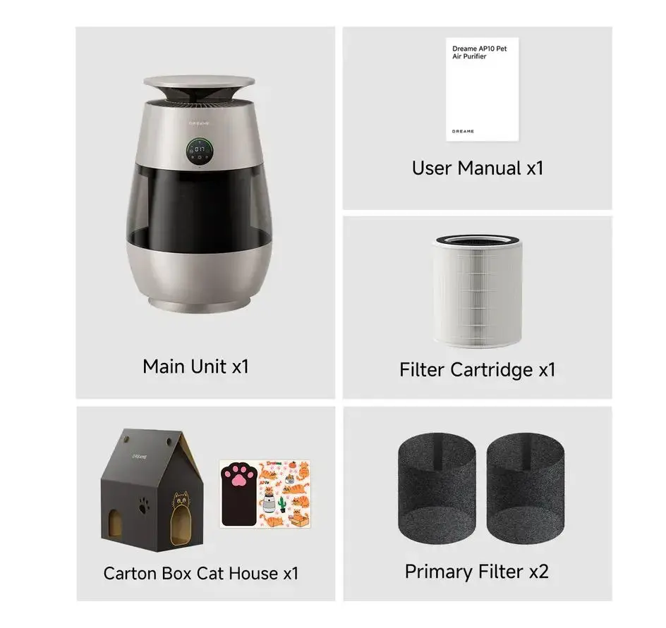 Dreame Pet Air Purifier AP10 Champagne Gold Photo 2