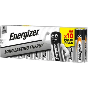 Щелочная батарейка Energizer Everyday AA упаковка 10 шт (AA / LR6)