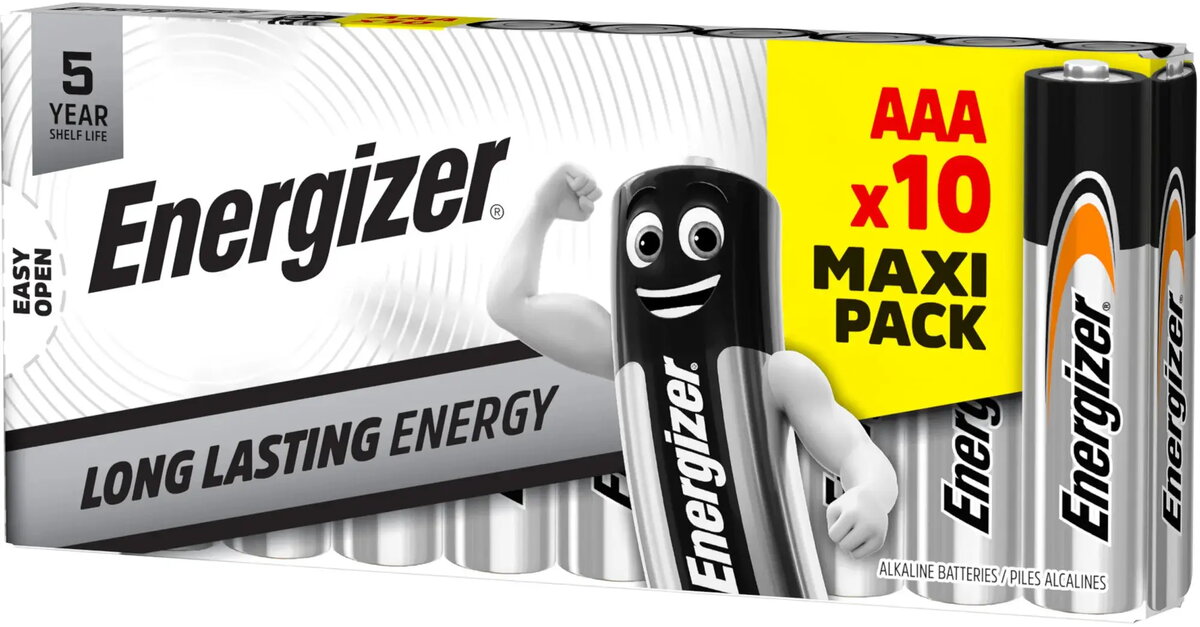Baterijas Energizer Everyday AAA (10 gab