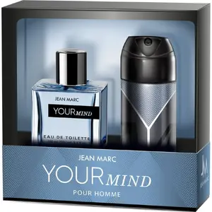 No name 2-piece men's fragrance set — Eau de Toilette 100 ml and Deodorant 150 ml (DRAMERS JEAN MARC Your Mind)