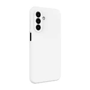 Evelatus magnētisks silikona soft-touch maciņš priekš Samsung Galaxy A17 — balts