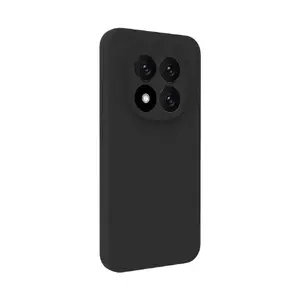 Protective magnetic soft-touch silicone case Evelatus for Xiaomi Redmi Note 15 Pro Plus 5G, black