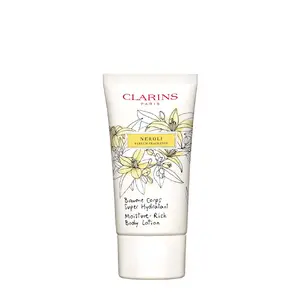 Lotion Clarins Moisture-Rich Neroli 75 ml — women’s moisturizing and nourishing body lotion