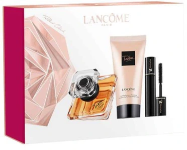 Gift set for women Lancome Tresor Set ( EDP 30 ml, Trésor Body Lotion 50 ml, Hypnôse Mascara 2 ml)