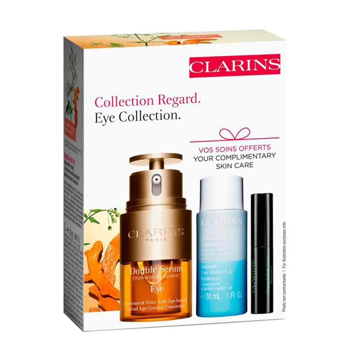 Clarins Double Serum Eye Cross value pack — 3 pcs Photo 2