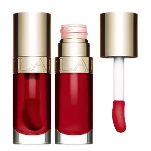 Lip gloss Clarins Lip Comfort Oil 7 ml — hydrating, shade 03 Cherry