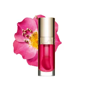 Lūpu balzams Clarins Lip Comfort Oil 04 Pitaya, barojošs spīdums-eļļa, 7 ml