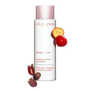 Treatment essence Clarins Bright Plus Dark Spot Targeting 200 ml — brightening facial essence for women