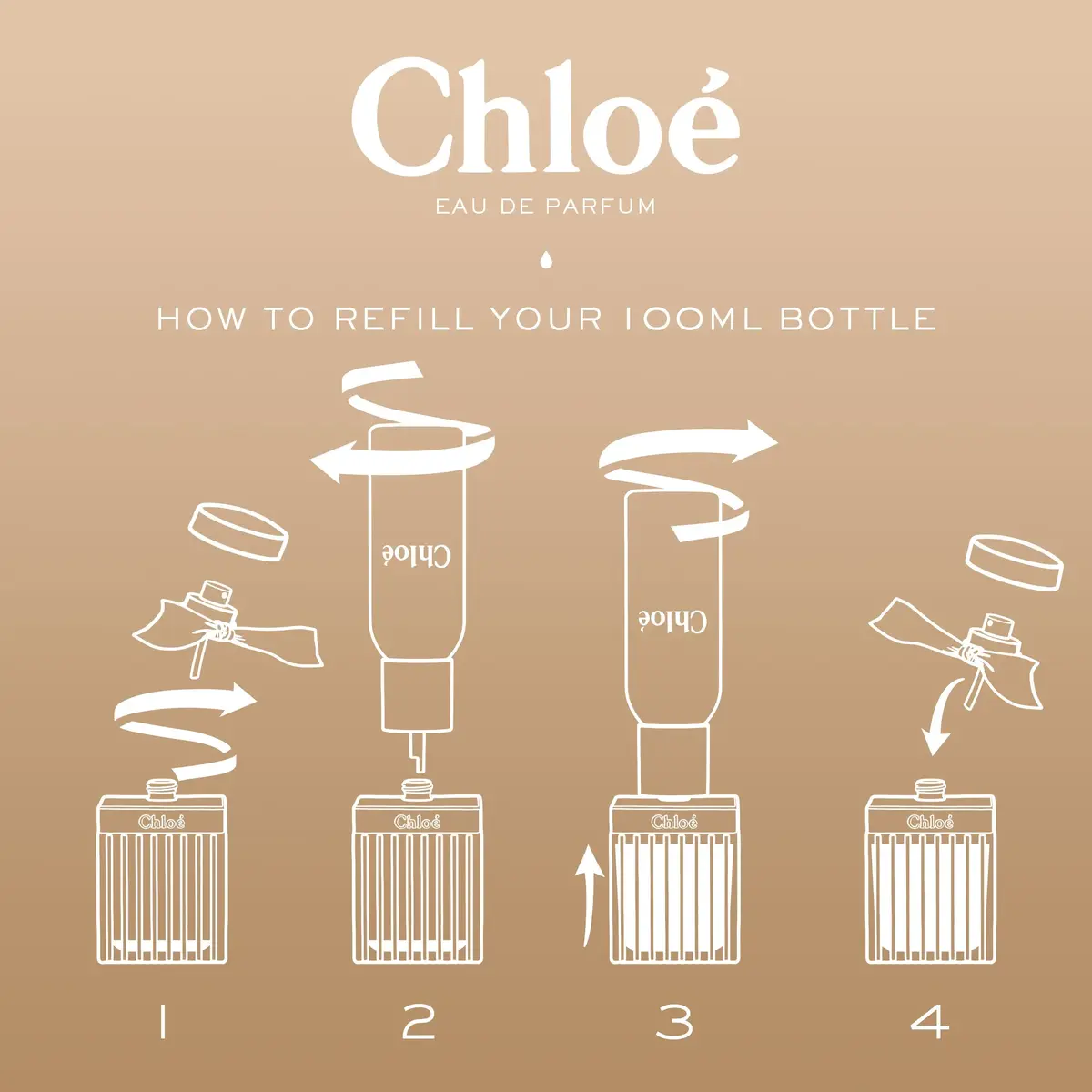 Eau de Parfum Chloé 100 ml refillable Photo 6