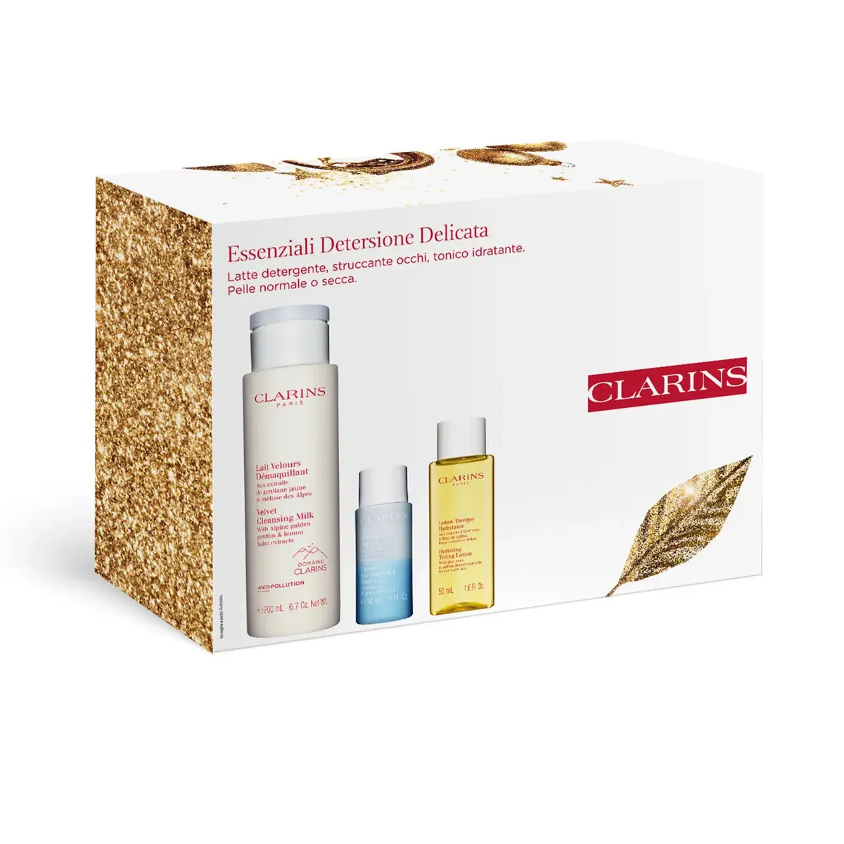 Clarins Moisturizing Cleansing Essentials — 3-piece set Photo 3