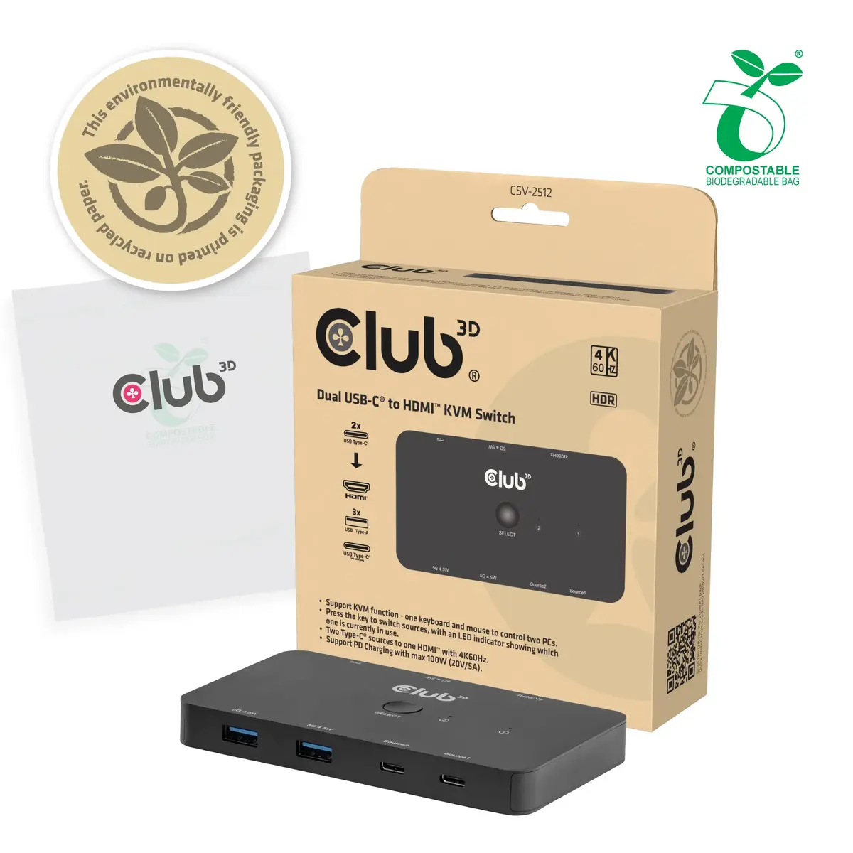 CLUB3D CSV-2512 KVM switch CSV-2512 Photo 10