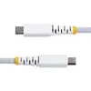 StarTech USB-C uzlādes kabelis USB2CC30CMNCBRWH Photo 3