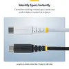 StarTech USB-C uzlādes kabelis USB2CC30CMNCBRWH Photo 7