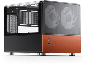 PC case Jonsbo V12 Mini-Tower Micro-ATX — black