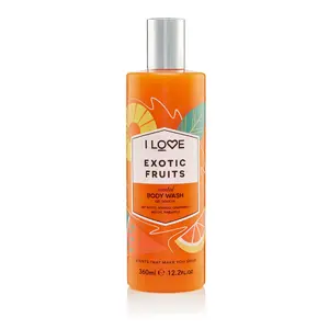 Гель для душа No name I LOVE Exotic Fruit 360 мл — грейпфрут, манго, дыня, ананас