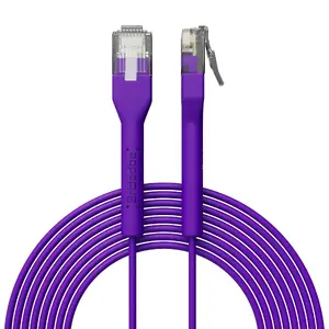 Ethernet patch cable Broadbe Slim Patch Cable 5G Purple 1 m Cat6 slim