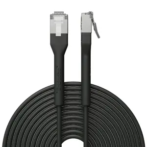 Patch cable Broadbe Slim Cat6A 10G 20 m, black