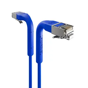 Patch cable Broadbe Slim Patch Cable 10G Cat6A blue 0.3 m — slim design, 10 Gbps