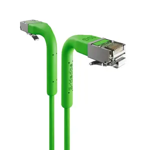 Patch cable Broadbe Cat6A Slim 10G Green 0.3 m