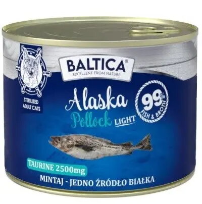 Mitrs kaķu barība BALTICA Excellent Alaska