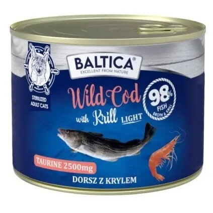 Mitras kaķu barības BALTICA EXCELLENT Wild