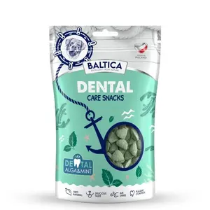 Жевательное лакомство для зубов собак BALTICA EXCELLENT Functional Snack Dental Care 100 г — лосось, гипоаллергенное для взрослых