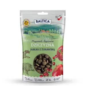 Влажная лакомство для собак BALTICA PRZYSMAKI REGIONÓW Дичь с яблоком 100 г, гипоаллергенное, белок 33%, жир 12%