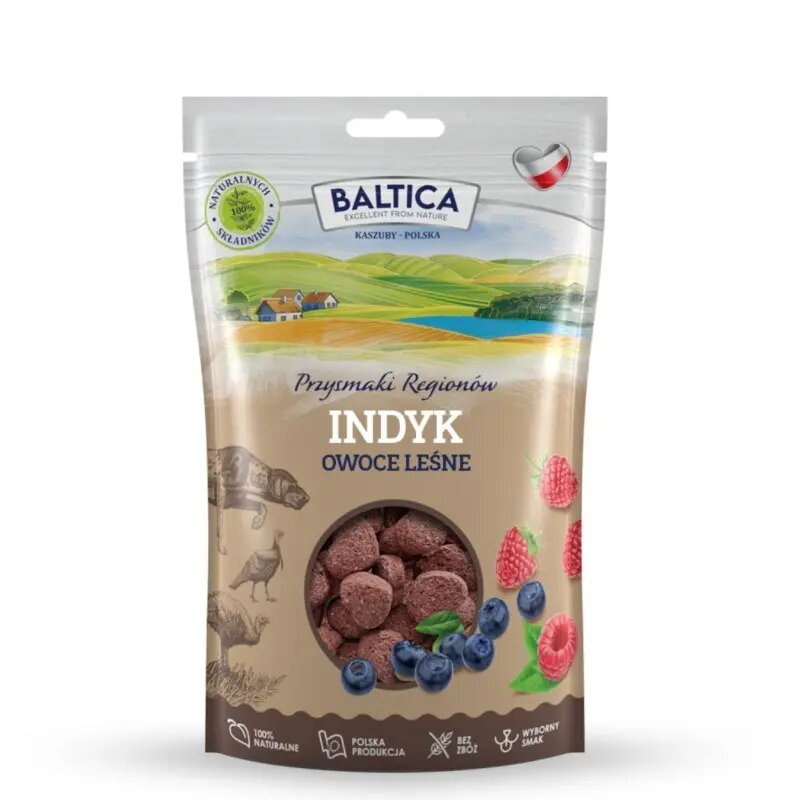 Mitras suņu našķis BALTICA Indyk z