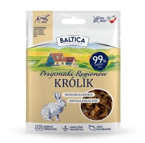 Suņu kārums BALTICA pusmīksts ar trusi
