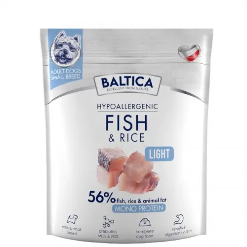 Sausais suņu barības BALTICA Hypoallergenic Fish