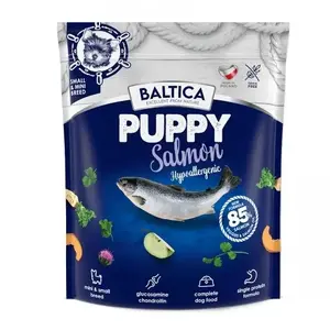 Sausais barība kucēniem BALTICA EXCELLENT Puppy Salmon Hypoallergenic XS/S 1 kg, 30% olbaltumvielu, 16% tauku