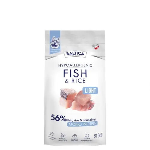 Sausais barības produkts suņiem BALTICA Hypoallergenic
