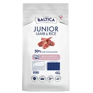 Сухой корм для щенков BALTICA Hypoallergenic Junior Lamb & Rice L/XL 12 кг, 32% белка, 18% жира