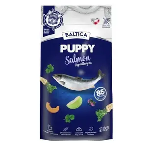 Сухой корм для щенков BALTICA EXCELLENT Puppy Salmon Hypoallergenic XS/S 3 кг — полноценный сухой корм для мелких пород