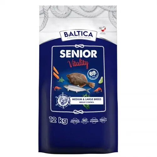 Sausais suņu barības BALTICA EXCELLENT Senior