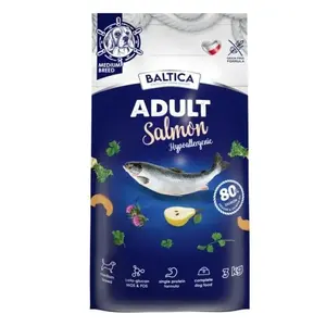 Сухой корм для собак BALTICA EXCELLENT Adult Salmon Hypoallergenic M — 3 кг, белок 28%, жир 15%
