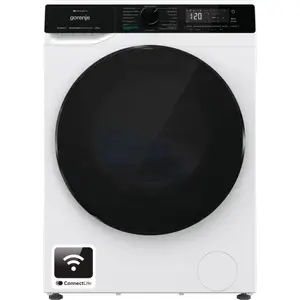 Washer dryer Gorenje WD2PA854ADW/AT — freestanding front-load, 8 kg wash / 5 kg dry, 1400 RPM, Wi‑Fi, A wash / D wash+dry, white