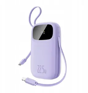 Портативный аккумулятор Baseus EnerFill FC21 Qpow 3 Ultra 20000 mAh 22.5W фиолетовый