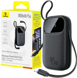 Портативный аккумулятор Baseus EnerFill FC31 10000 мА·ч 45W чёрный
