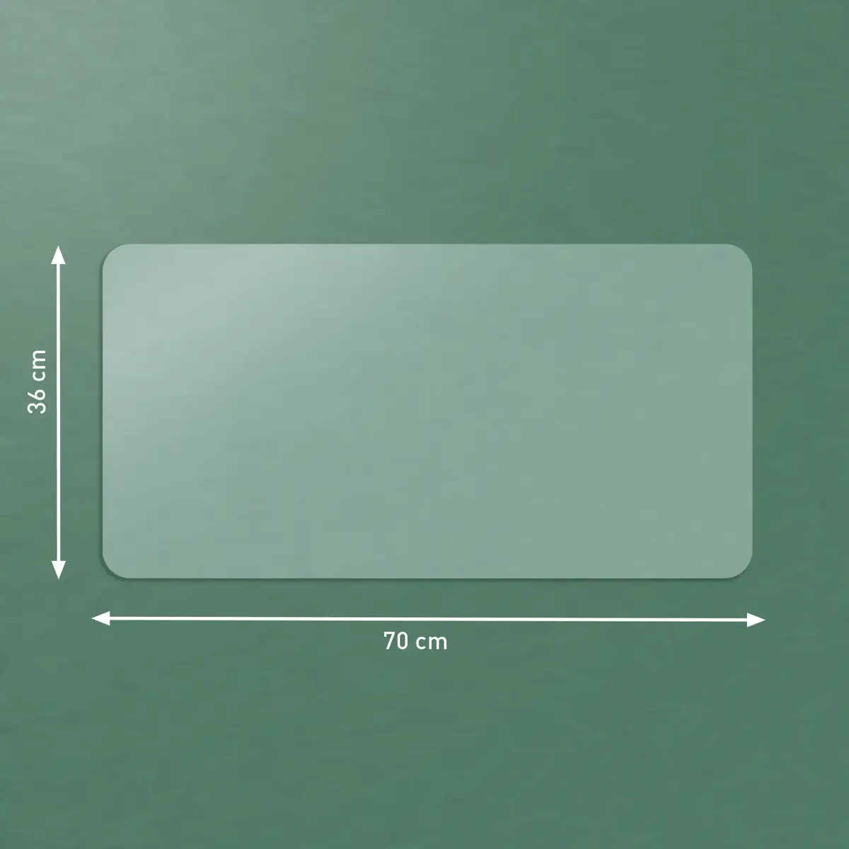 Paliktnis LEITZ Large caurspīdīgs 360×700×1 mm Photo 2